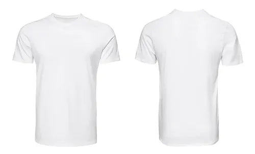 Polera poliester blanca