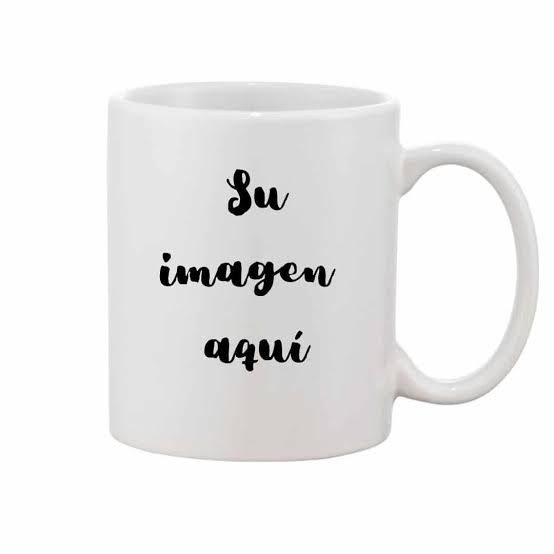Taza blanca personaliza