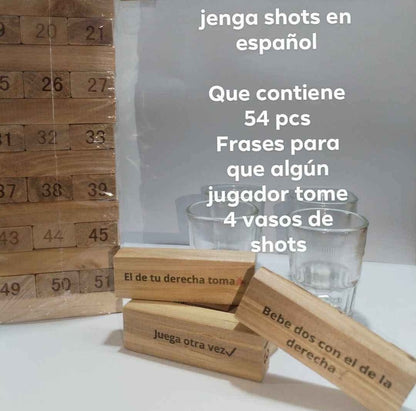 Jenga Shot