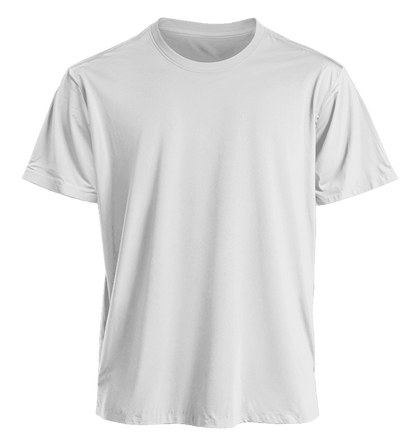 Polera poliester blanca