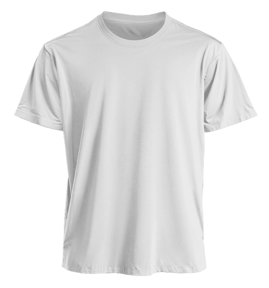 Polera poliester blanca